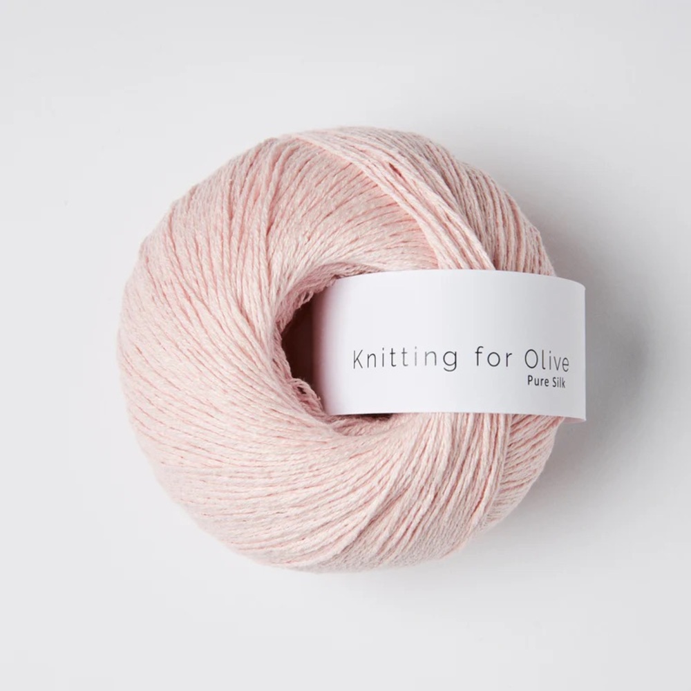 Knitting for Olive Pure Silk Yarn in Ballerina